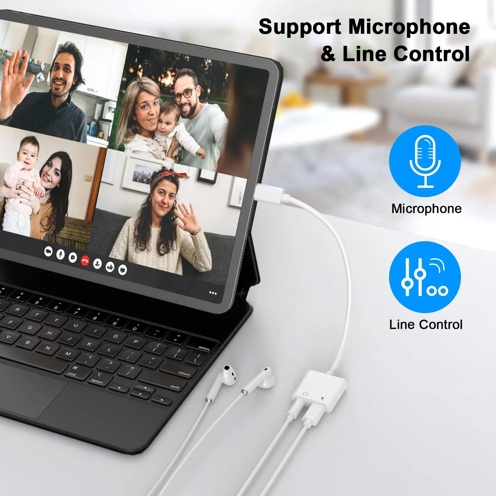 Type C to 3.5 MM Jack AUX Adapter USB-C Digital Audio Cable Earphone Headphone High Decoding Rate Connector For Samsung