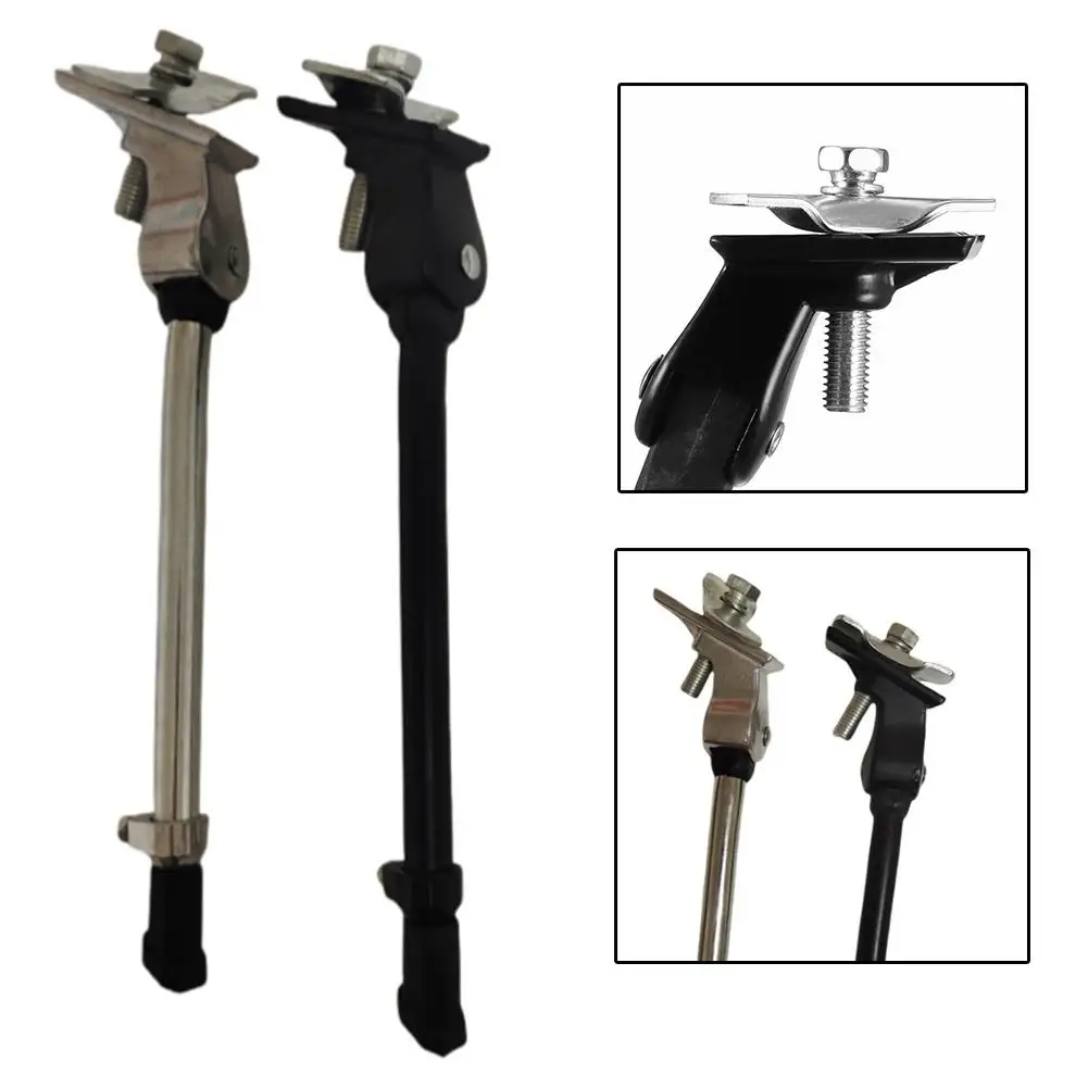 Description Picture 4 of itemStainless Steel Bbike Kickstand Adjustable Length Wear-resistant Non-slip Lightweight MTB Road Side Footrest Rack Support