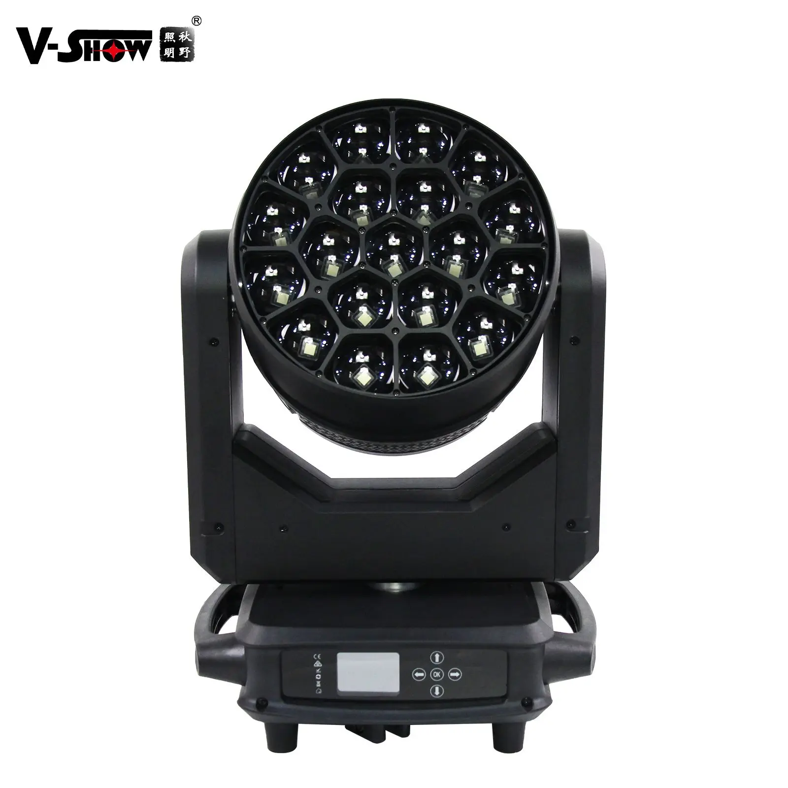 VSHOW R1940L Big Bee 19*40W Wash RGB Moving head light High Power LED Wash Moving head for Dj Concert