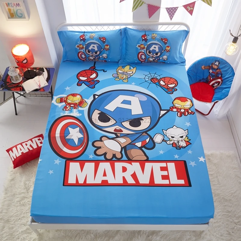 Captain America Bed Sheets