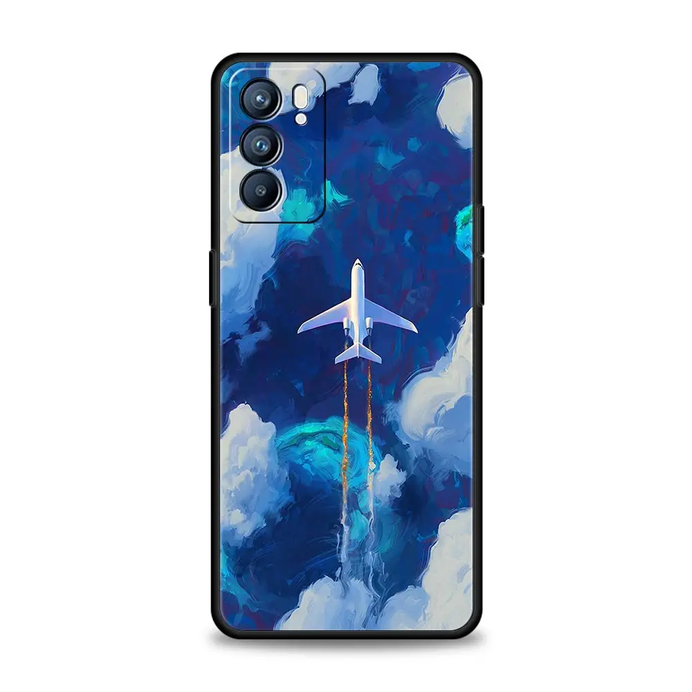 Chic Blue Pattern Phone Case - Stylish Protective Cover