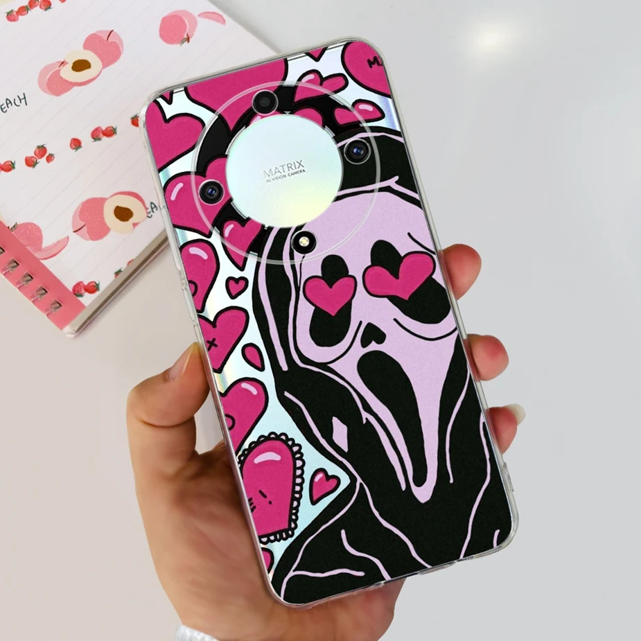 Stylish Painted Soft Silicone Phone Case with Bumper Protection