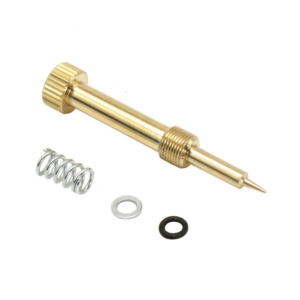 

Brass Metal Car Air Fuel Mixture Screw Idle Speed Adjustment Screw For Mikuni VM22 Carburetor Replacement Air Mixing Screw