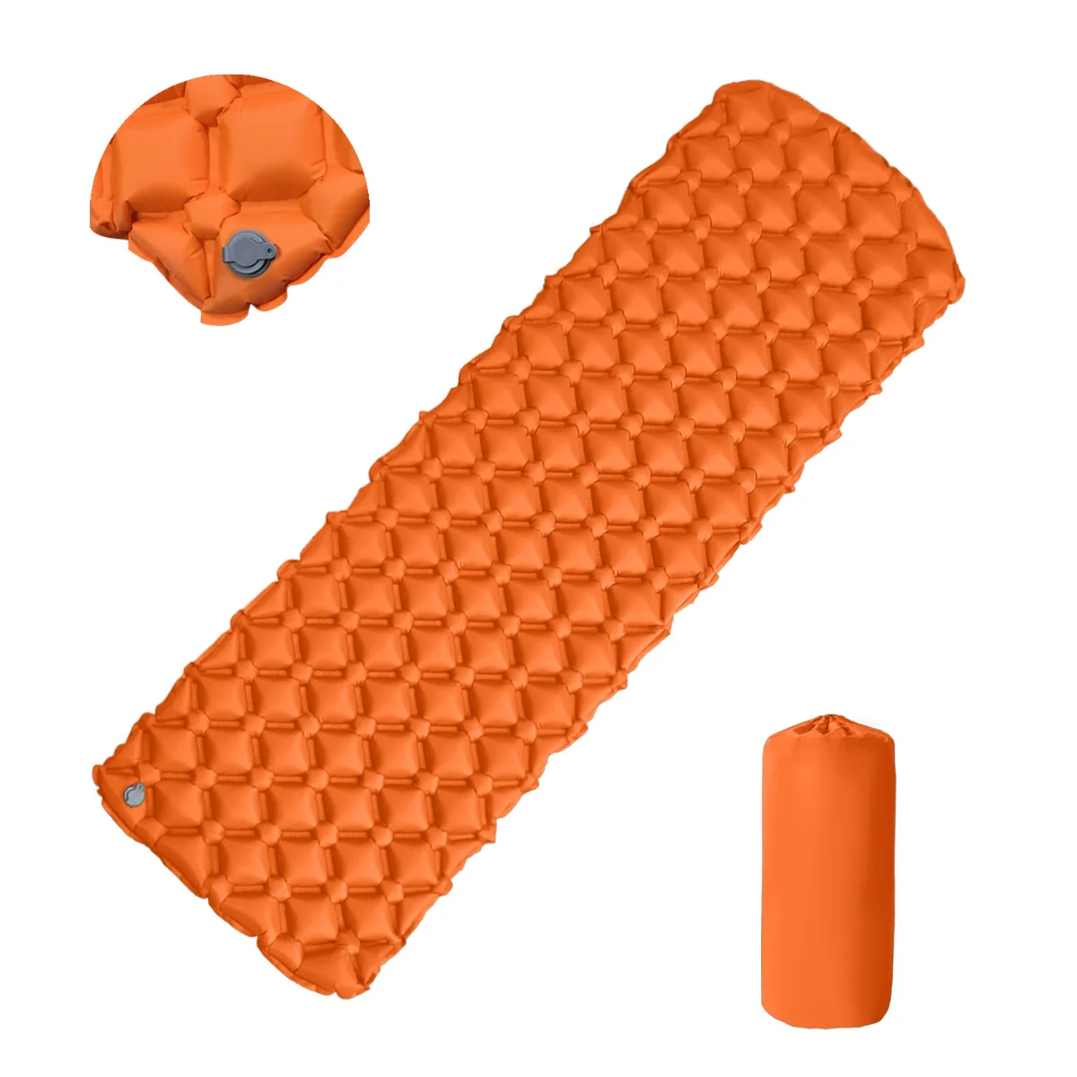 Campingzelt Luftmatratze 1-Personen aufblasbare Schlafluftmatte Ultraleicht – Detail 9