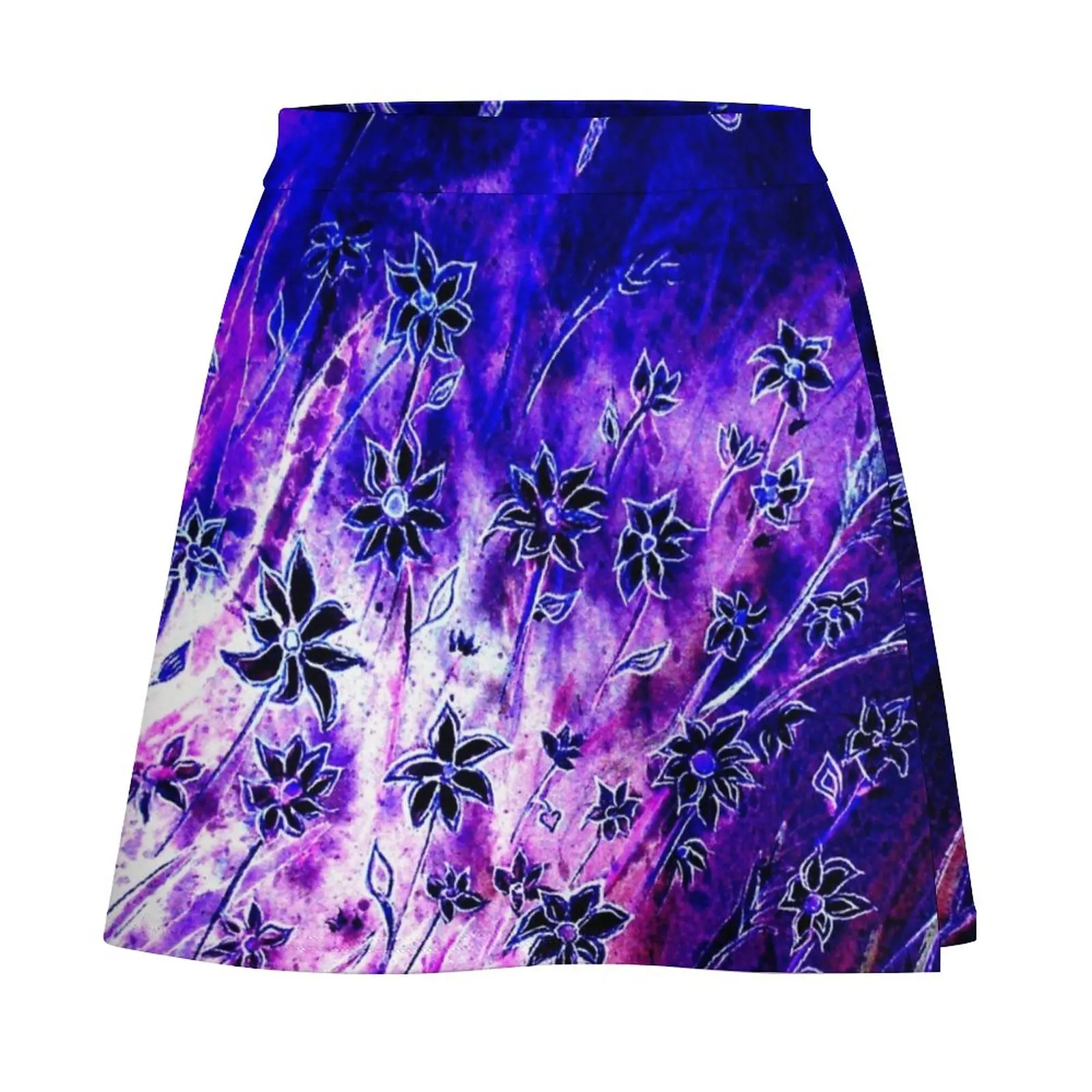 Dragonfly and Daisies Mini Skirt skirts for womens 2024 korean luxury clothing fairy core