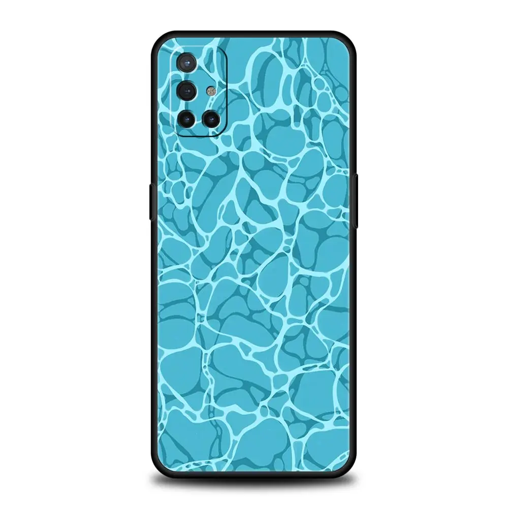 Cartoon Print Soft Black Phone Case Cover