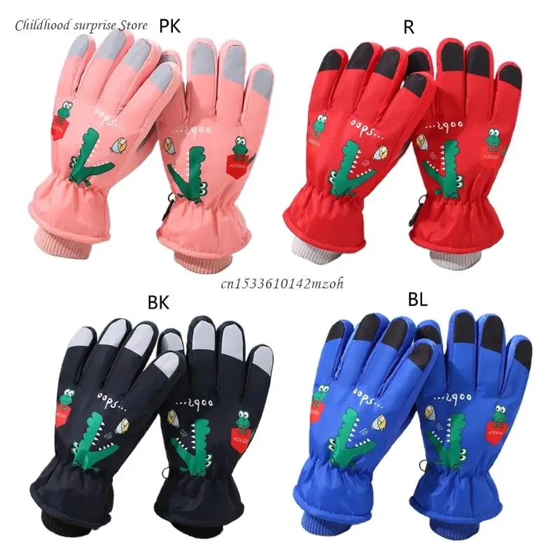

Cartoon Gloves Winter Warm Gloves Windproof & Insulated for Maximums Comfort Dropship