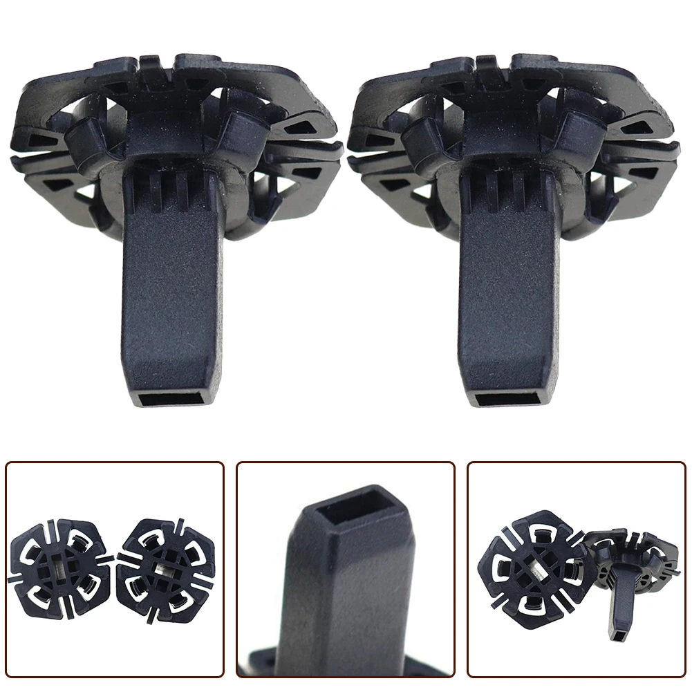 2pcs For BMW Coolant Radiator Fastening Element Clip 17118482944/17118619382 Home Replace Vehicle Accessories Car Spare Parts