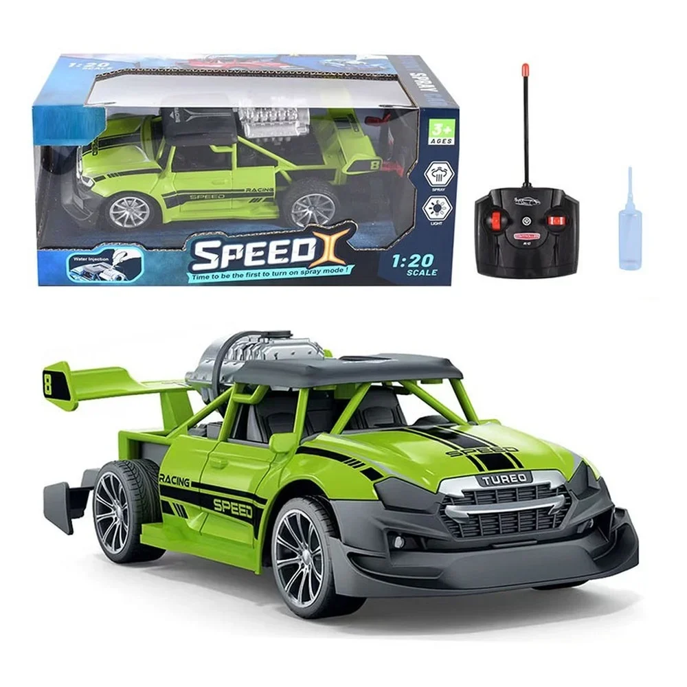PVC Remote Control Car with Lights and Water Spray
