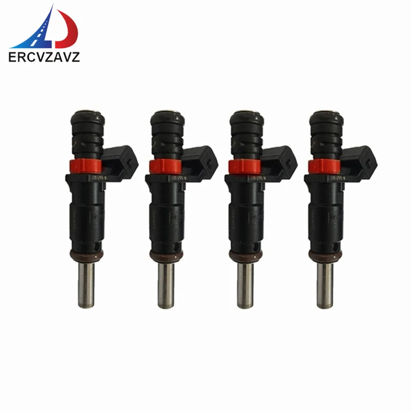 4pcs N43 N46 B20 Fuel Injector set 13537561277 7561277 for BMW 3/ 5 Series E81 E87 116i 120i 320i E90 E84 316i 320i 7561277 2.0L