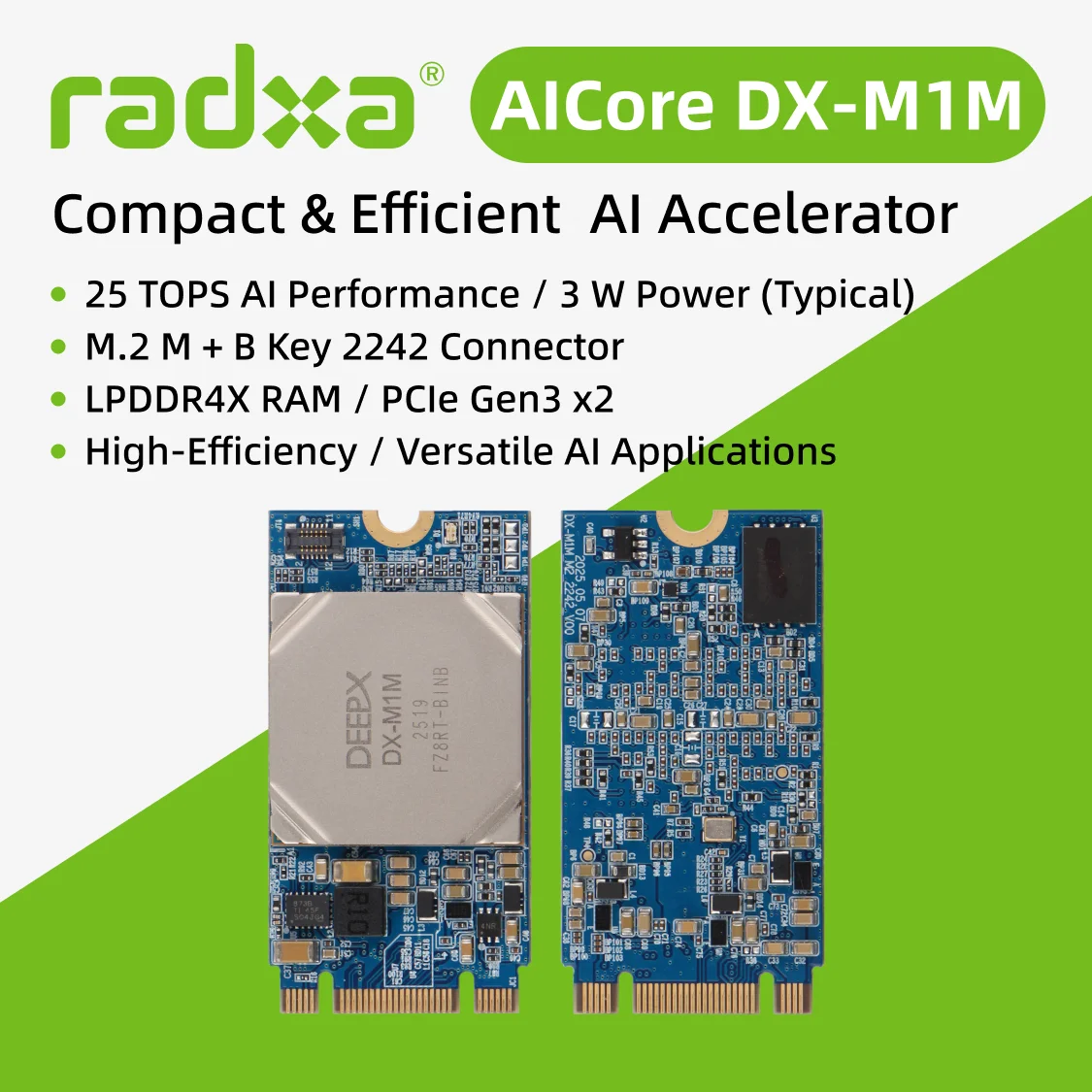 RADXA DX-M1M Expansion Board