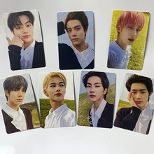 

7Pcs/Set Kpop Enhypen Postcards Answrer Lomo Cards Self Made Double Side HD Photocards JUNGWON Photo Card Fans Collection Gift