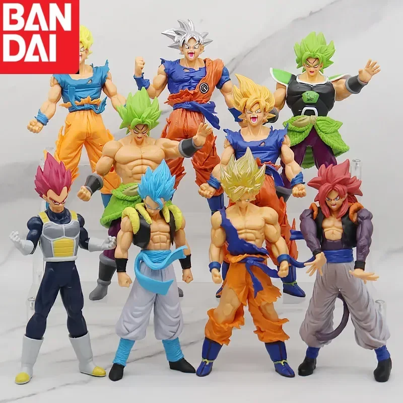 

Anime Dragon Ball Z Super Saiyan Figurine Model GK Rose Goku Action Figure DBZ Gohan Figures Vegeta Statue Collection Toy Figma