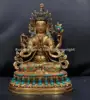 Exquisite Gemstone Buddha statue Shakyamuni Guru Rinpoche Manjusri Goddess Effective protection Wholesale Buddhist supplies 3