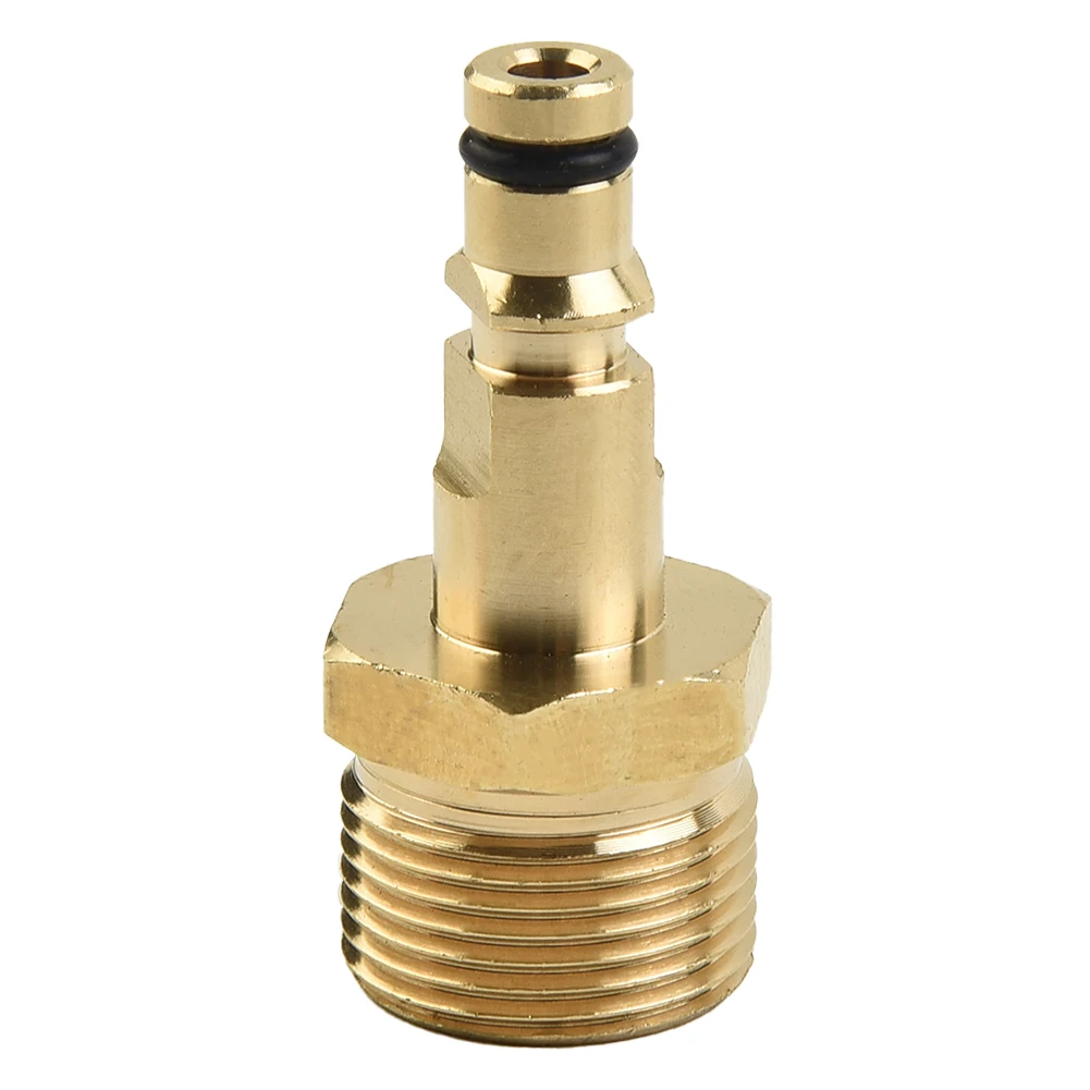 

Brand New Coupling Adapter Solid Brass 220 Bar P3200 Psi K-Series Hose Quick Coupling M22 Plug Plug-in Nipple Hose