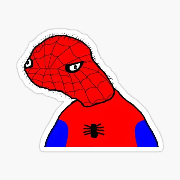 

Spooderman 5PCS Stickers for Room Print Decorations Laptop Wall Funny Luggage Window Living Room Stickers Home Cute Decor