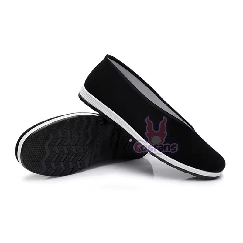 Cosplay Shoes Toji Fushiguro Black Casual Flat for Halloween Party