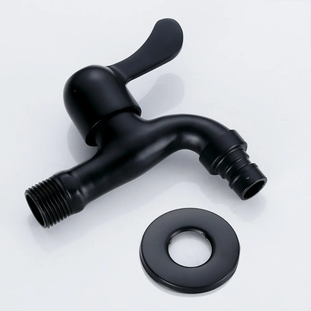 

Durable Bathroom Water Tap with Nozzle Single Hole Tapware Mop Pool Taps Water Faucet Washing Machine Taps
