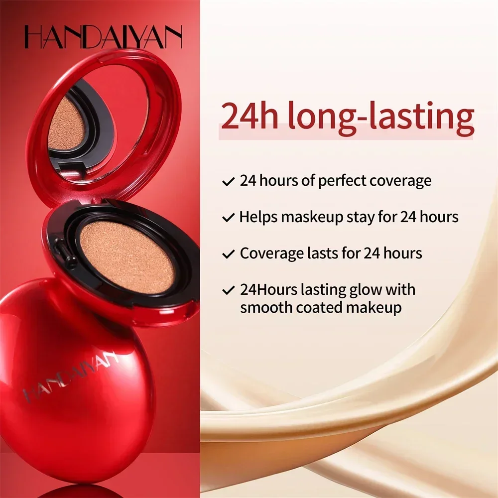 Air Cushion Foundation Light Natural Moisturizing Concealer Whitening Oil-control Women Base Long-lasting Makeup Korean Cosmetic 5