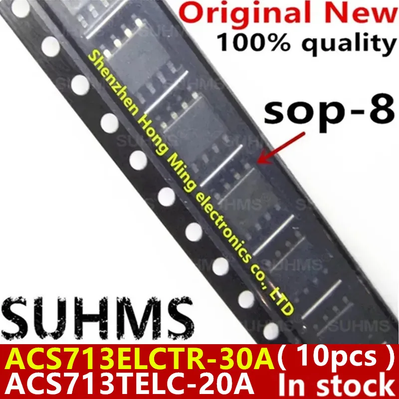 

(10 шт.) 100% Новинка Φ ACS713TELC ACS713T ACS713 SOP-8 bga чипсет
