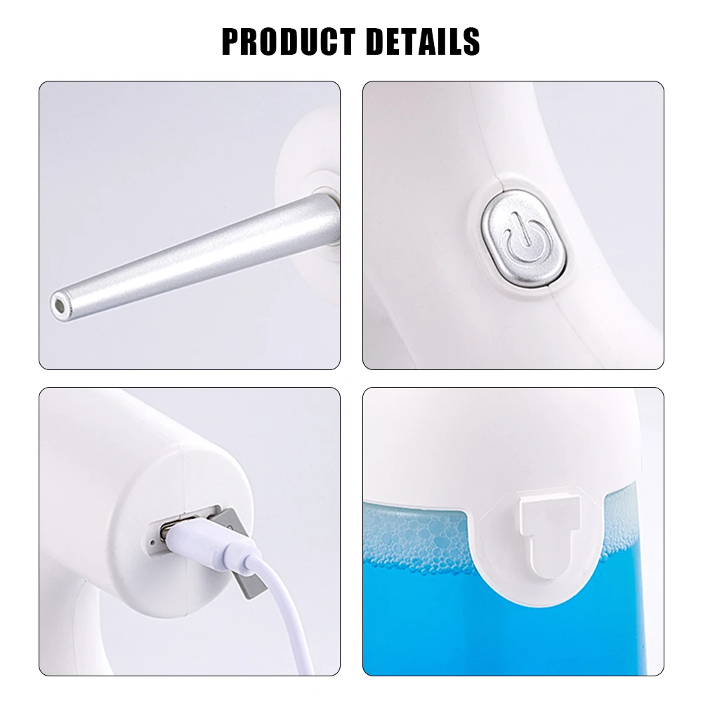 Electric Soap Foam Spray Bottle Automatic Dispenser Rechargeable 1200ml  Kitchen Cleaner Bathroom Shower Hands Wash for