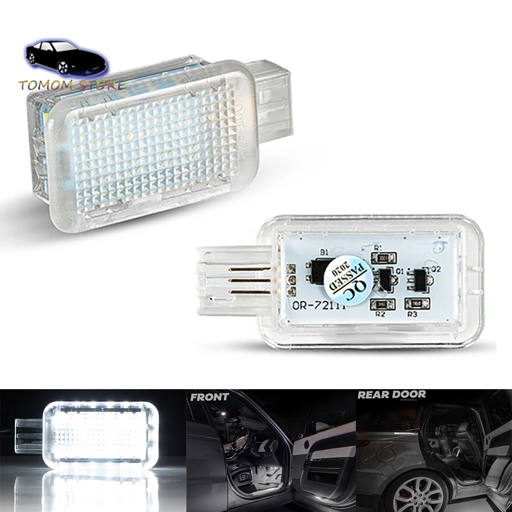 2 Luce Di Cortesia Per Portiera Interna A Led Bianca Per Land Rover Defender L663 90 110 130 Range Rover Sport L494 Svr Range Rover L405