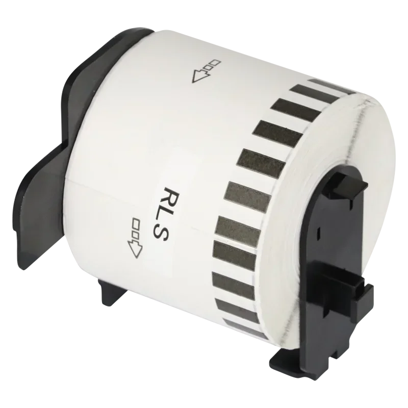 DK-22205 라벨 용지, 연속 인쇄 용지, QL-800 QL-580N QL-700 QL-1050N QL-1115NWB QL-1100 QL-500 560, 62mm x 30.48m