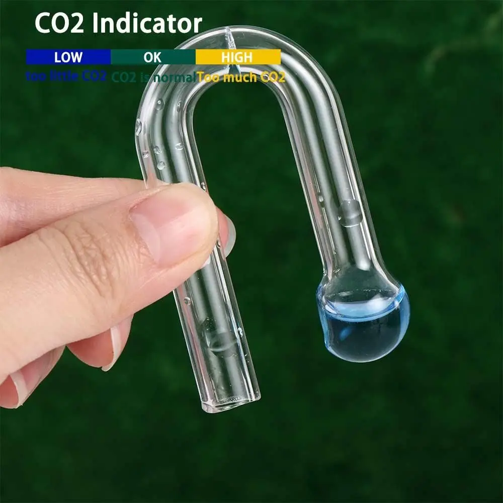 Drop Checker Fish Tank CO2 Diffuse Glass Drop Checker For Co2 Monitor glass drop ...