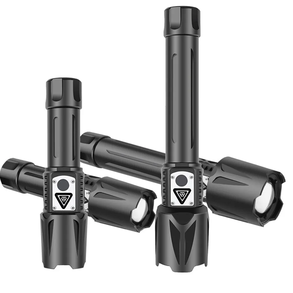 

Flashlight Lamp Working Torch Rechargeable Bright Outdoor Multi-purpose