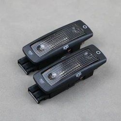 3B0947291 2Pcs Black Rear Reading Map Dome Light Ceiling Lamp For VW Golf Passat 1998-2005 Beetle Bora Superb 3B0947291B