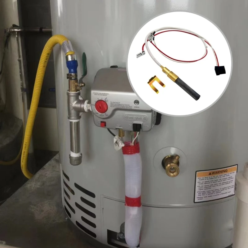 Gas Thermopile Assembly for Gas Water Heater Boilers Thermopile Replacement Water Heater Assembly 100112330