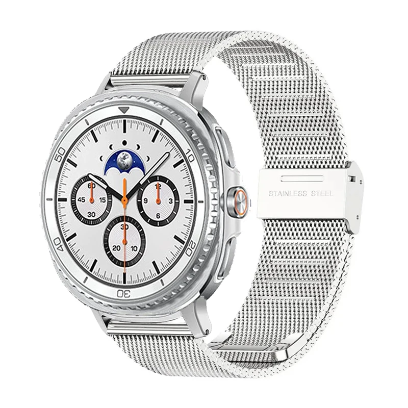 Luxury Metal Strap Wristband with Curved End Bracelet Design