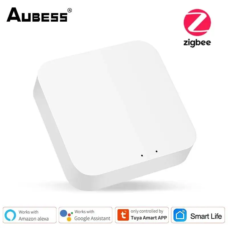 

Смарт-хаб Tuya ZigBee Gateway, беспроводной хаб для умного дома, с дистанционным управлением через приложение, поддержка моста, Alexa
