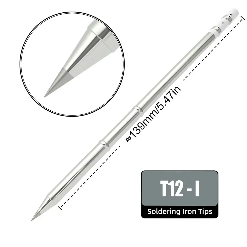 T12 Series Tip for Soldering Iron Replacement Tips Heater Solder Head Weller Electric Welding Equipment Tools Sting Tin Cautin image 5