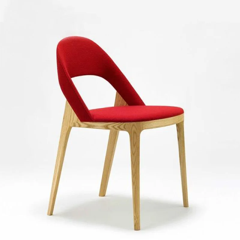 

Fashion simple Italian style commercial coffee shop restaurant fabric chair