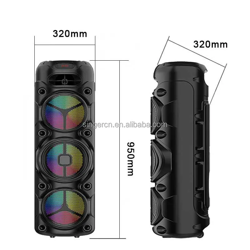 Outdoor Portable Waterproof Bluetooth Speakers Multifunction