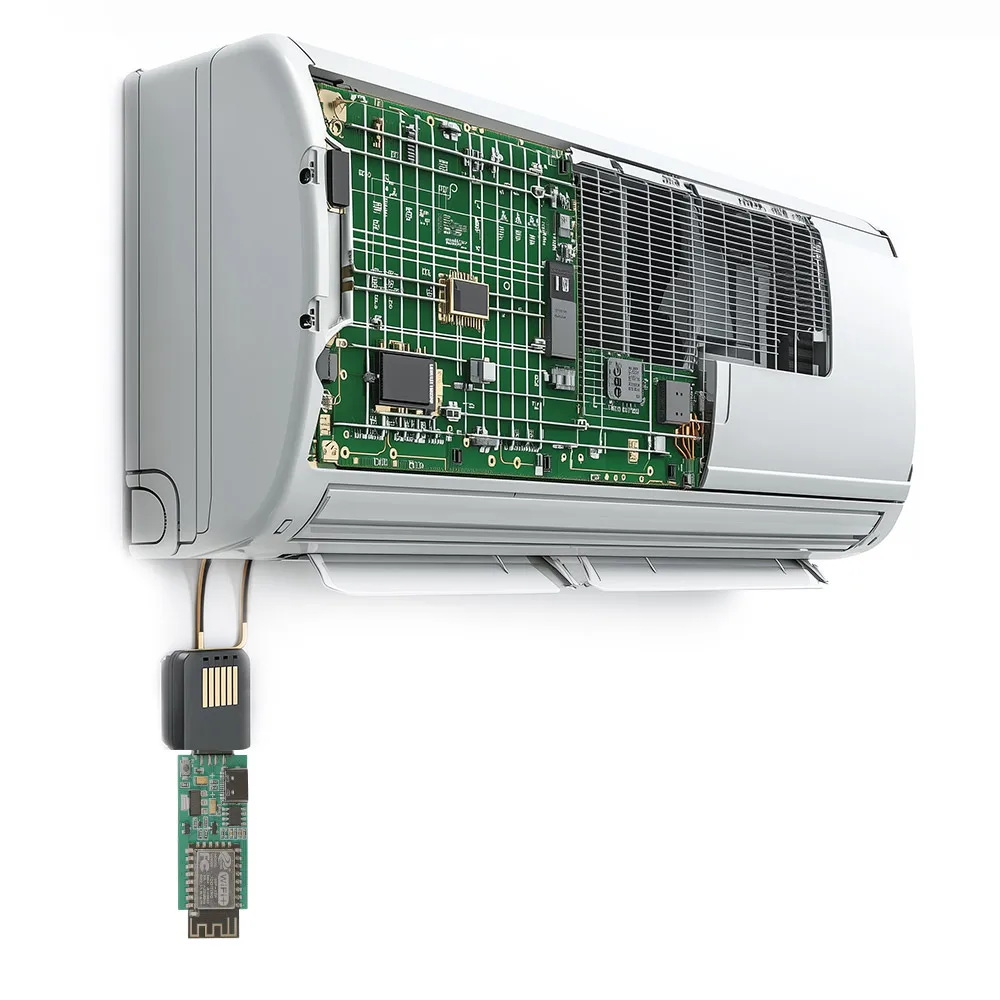 Smart WiFi App-Controlled Air Conditioner Module Based on ESPHome