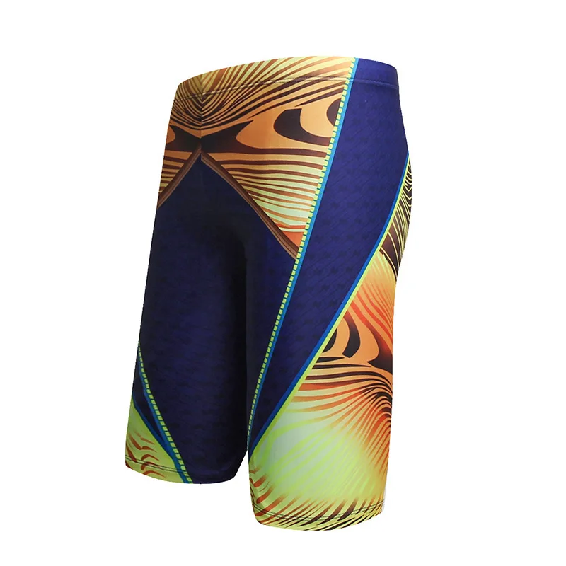 Men's Flat Corner Five-minute Swimming Trunks Plus Fat Plus Size Swimming Trunks Quick Drying Mens Swim swim trunks swim shorts
