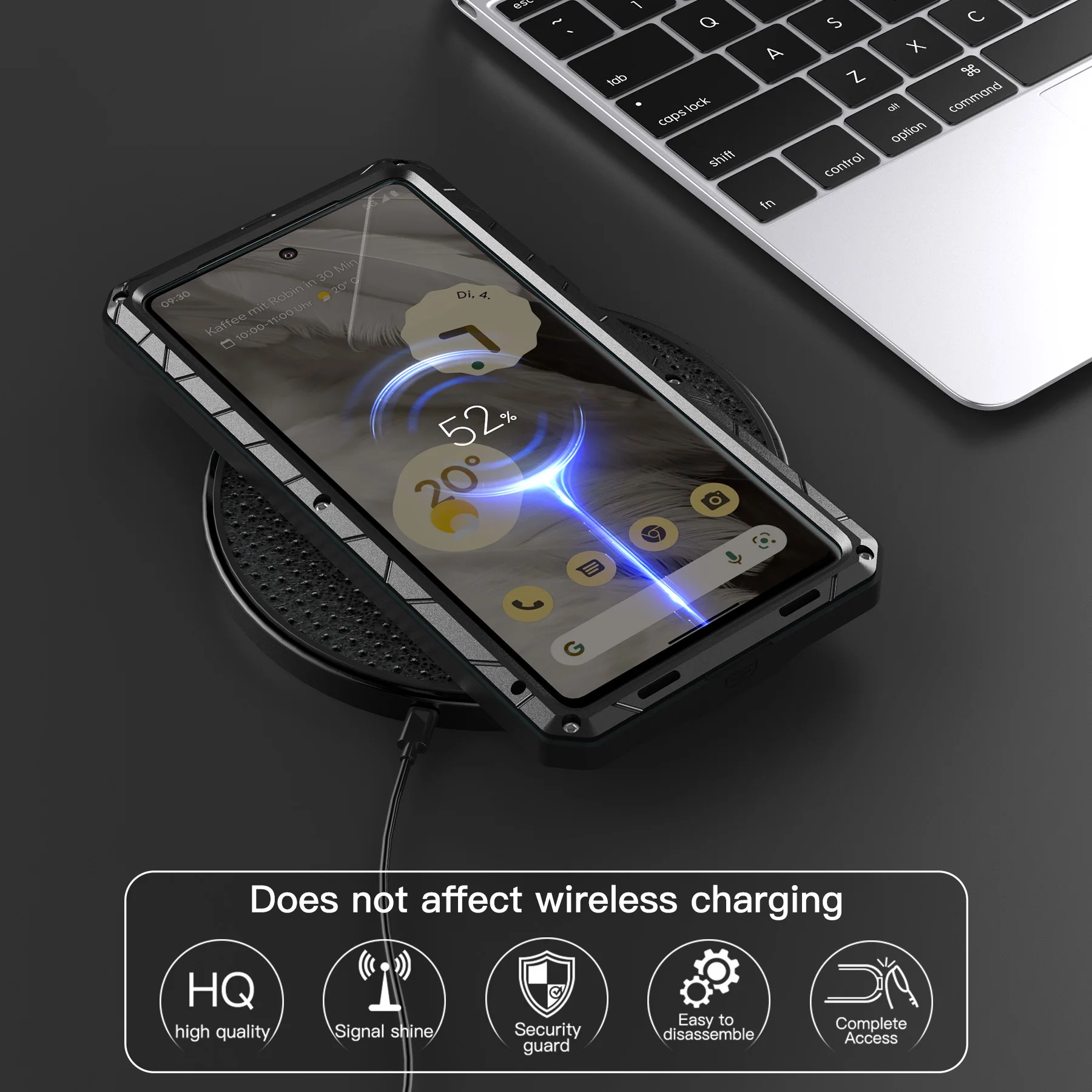 Imatch Armor Phone Case For Google Pixel 7 Pro Heavy Protection Military Protect Rugged Shield Silicone Back Cover Pixel7 Pro