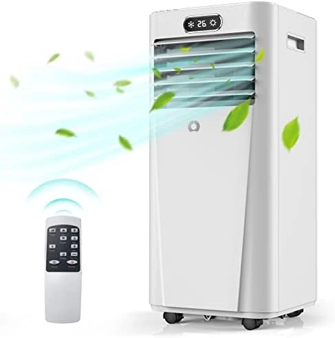 

BTU Portable Air Conditioner with Remote Control Cool to 350 square feet, Touch Screen, Portable AC Unit with Cooling, Dehumidif