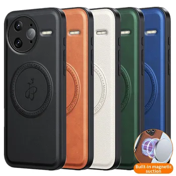 Xiaomi Poco PU Leather Magnetic Wireless Case 1