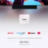 Mecool KM2 ip tv smart 4K TV Box Android 12 Amlogic S905X4 2.4G 5G Dual WiFi atmos Audio TV BOX tvbox 5