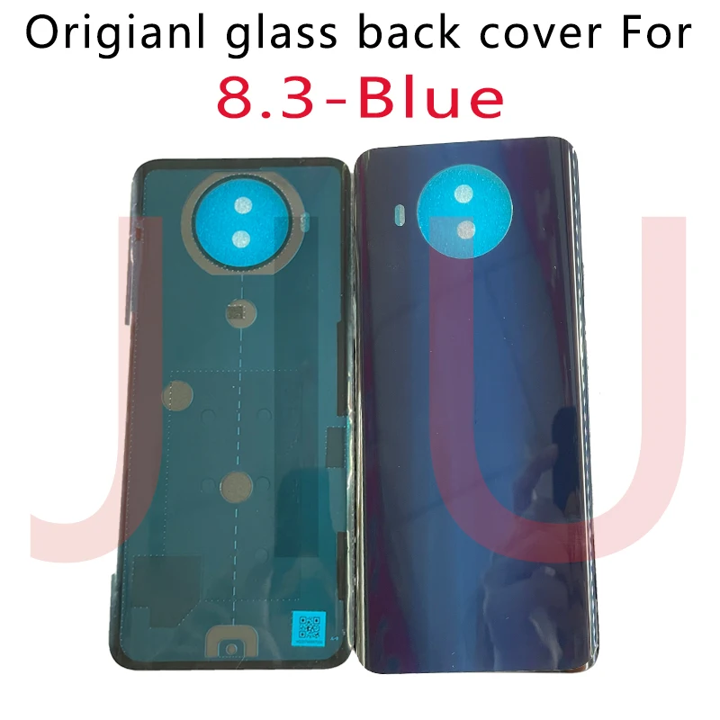 

New For Nokia 8.3 Battery Cover TA-1243 Back Housing Case Original For Nokia 8.3 5G Rear Door Glass Panel TA-1251 Battery Cover
