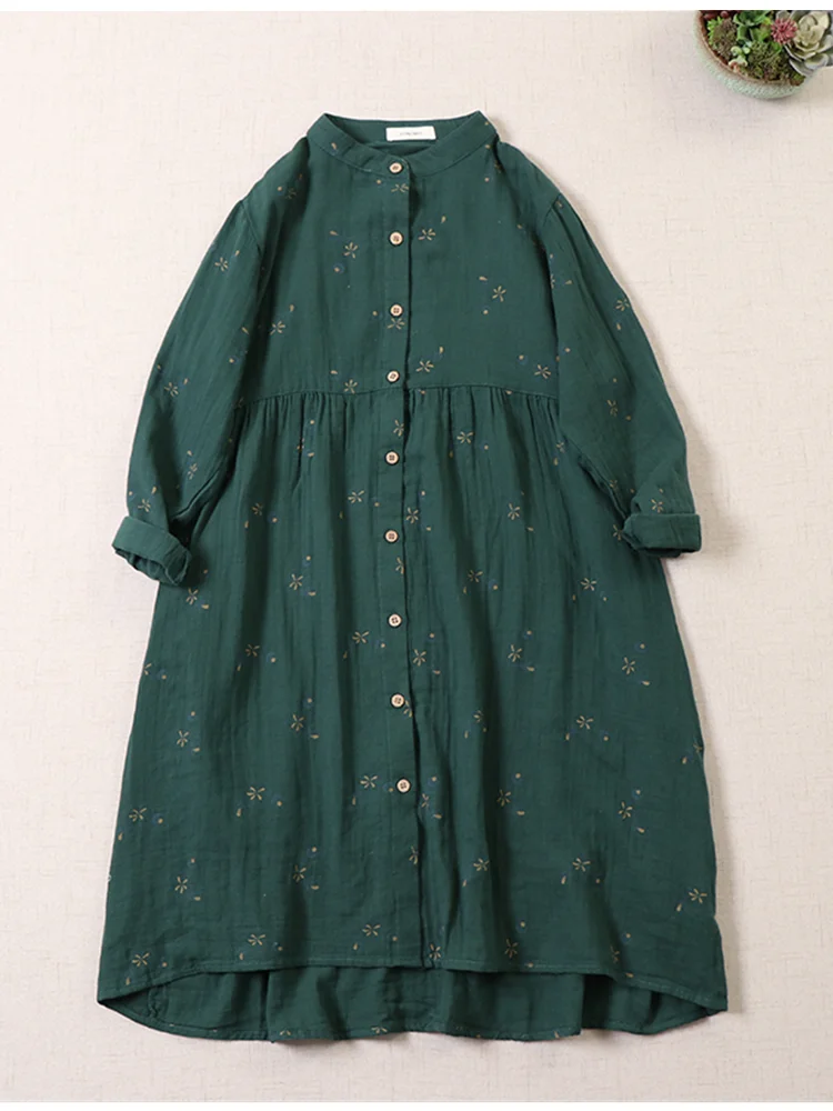 Cotton Long Dresses Sleeves Long Dresss Cotton Sleeve Lamtrip
