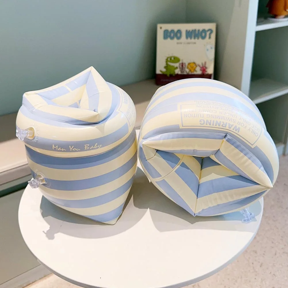 1Pair Kids Arm Ring Inflatable Swim Arm Floater Swimming Pool Float Sleeve PVC Inflatable Pool Buoy Armbands Accessories