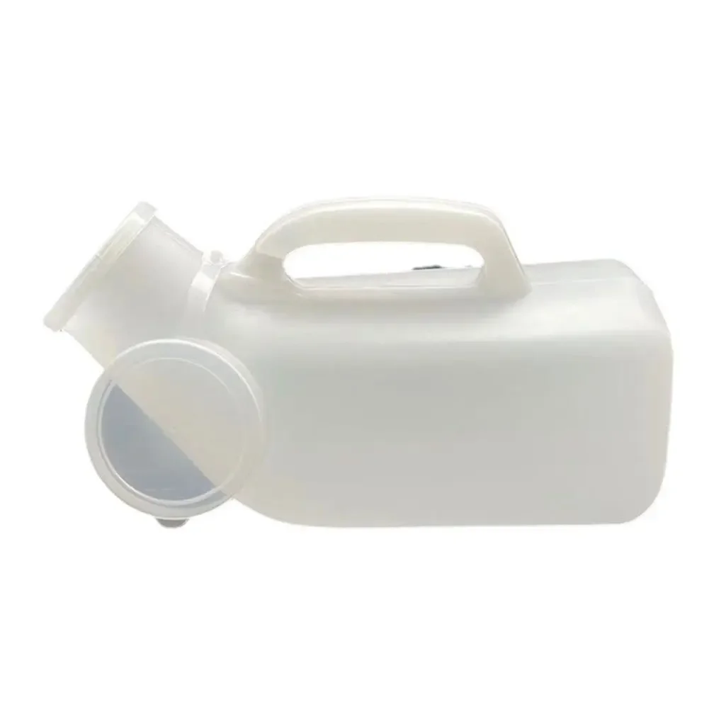 1200ml 오줌통, 새지 않는 소변병, 플라스틱 남성용 변기병, 뚜껑 포함, 자동차, 노인 및 요실금 환자용