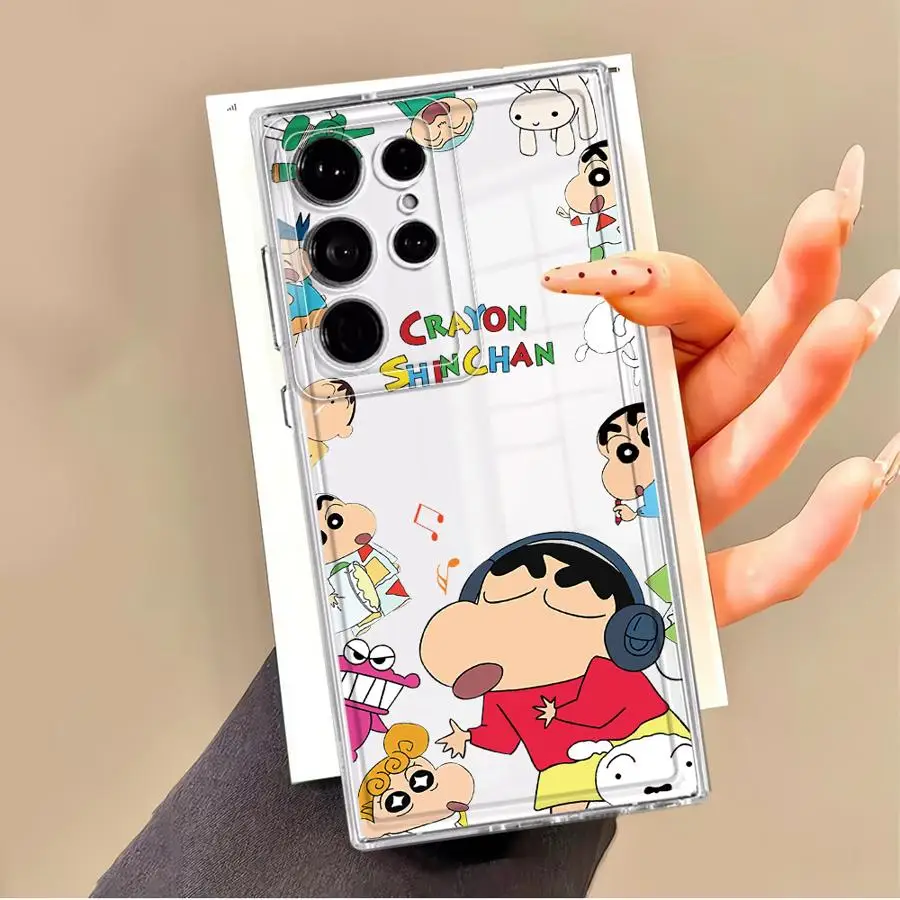 Cartoon Crayons Shinchan Phone Case Cover