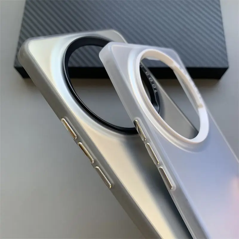 Luxurious Metallic Aurora Skin Matte Phone Cover
