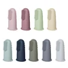 3pcs Baby Soft Finger Toothbrush BPA Free Silicone Infant Tooth Teeth Clean Brush Food Grade Silicone Bebes Oral Health Care 6