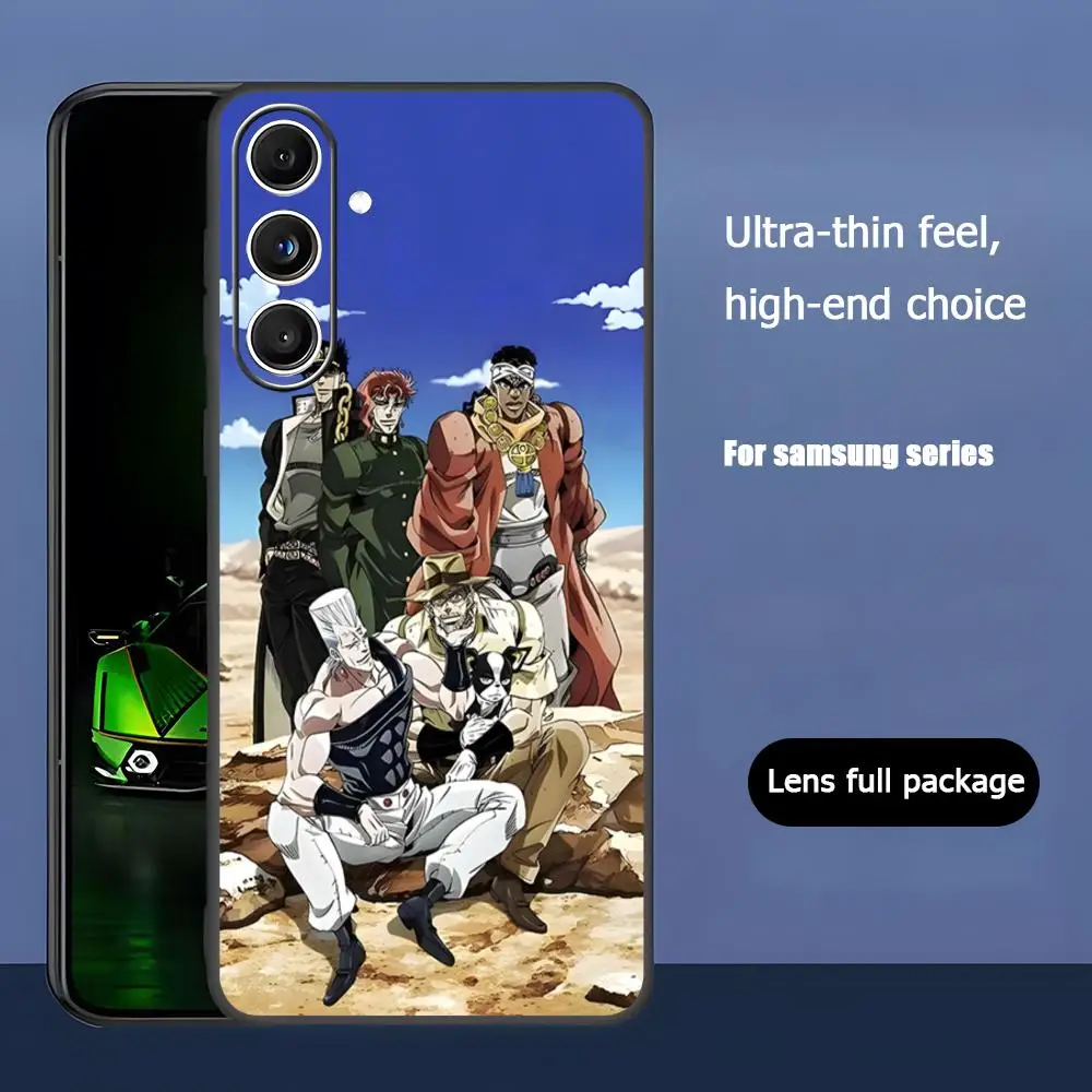 JoJo Bizarre Adventure Premium Soft Black Phone Case